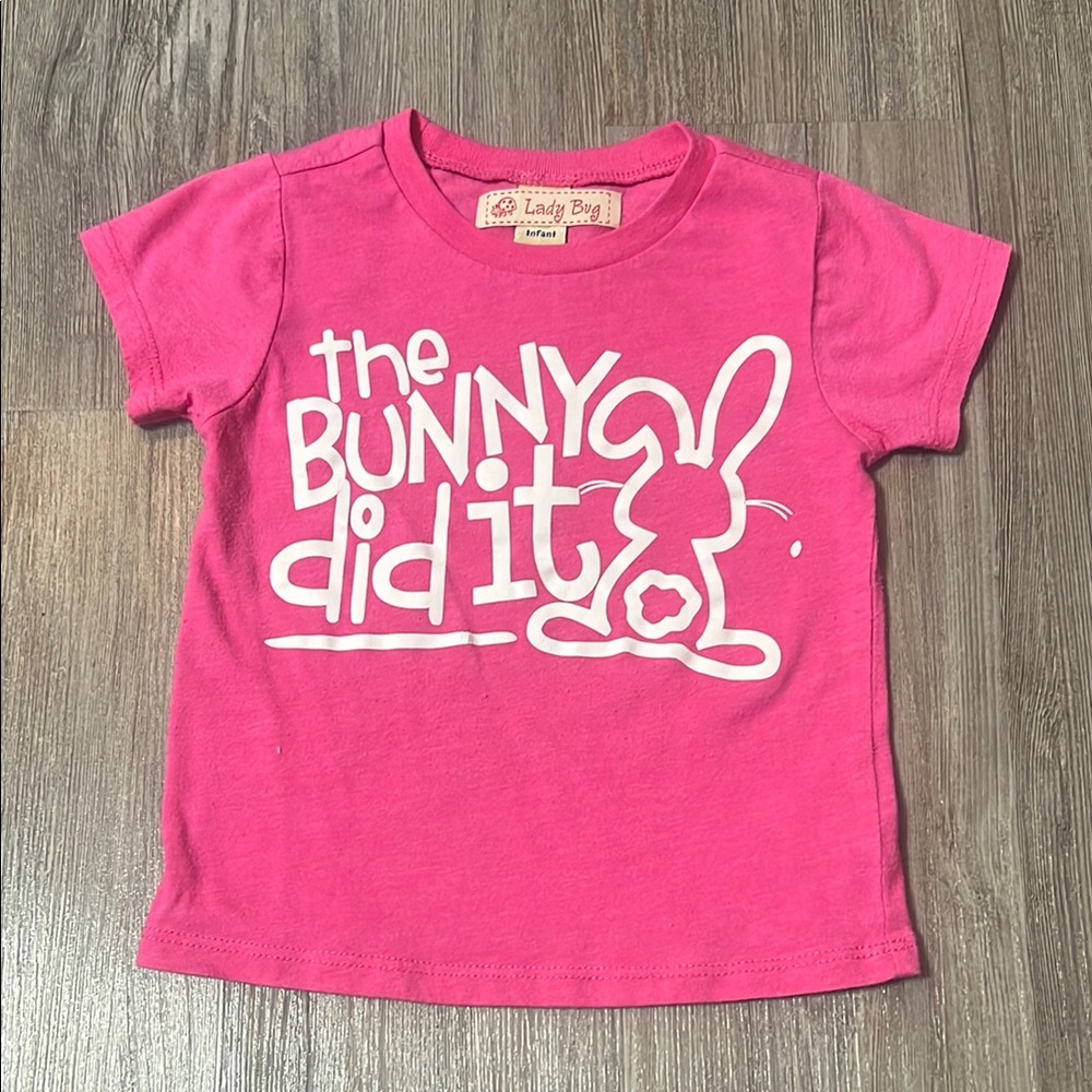 Easter T Shirt- The Bunny Did It